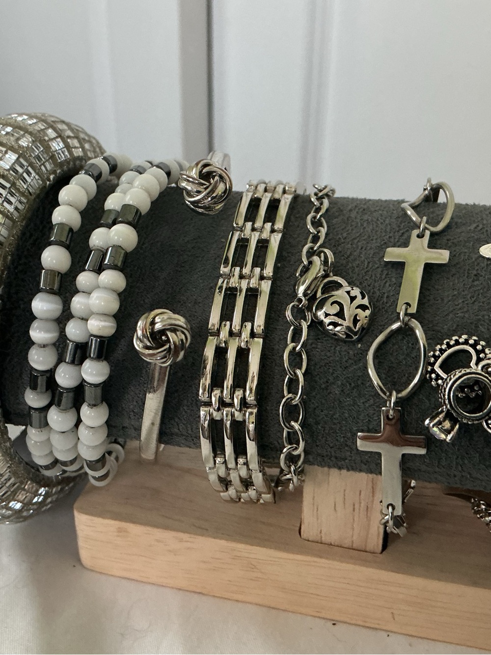10-Piece RESELLERS Silver Bracelet Lot - Picture 4 of 5